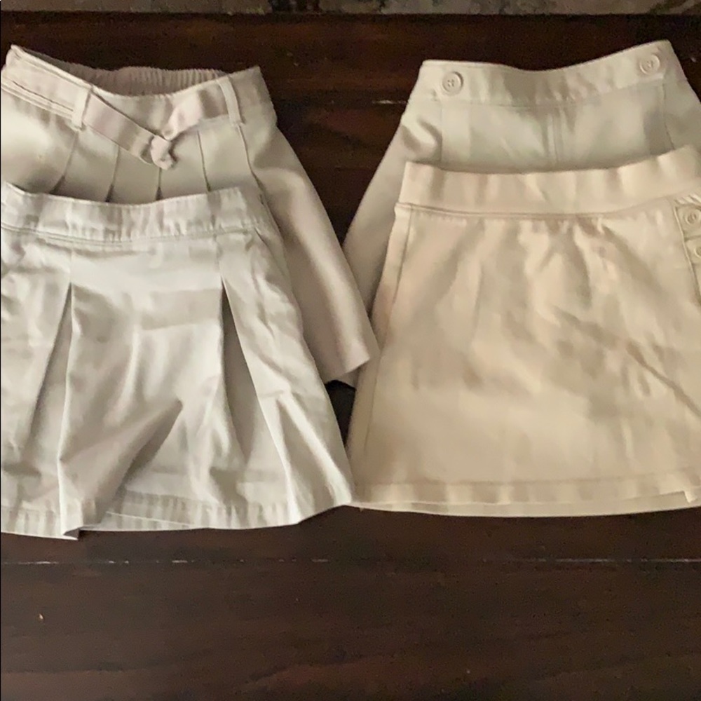 School uniform skirts